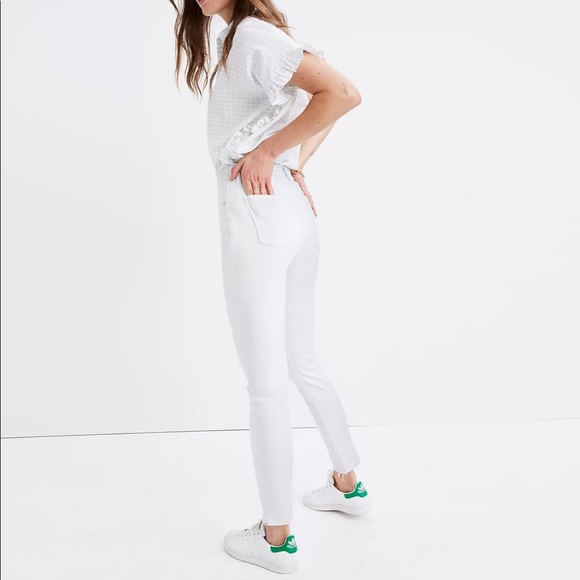 MADEWELL 9” high-rise skinny crop jeans - Picture 1 of 8